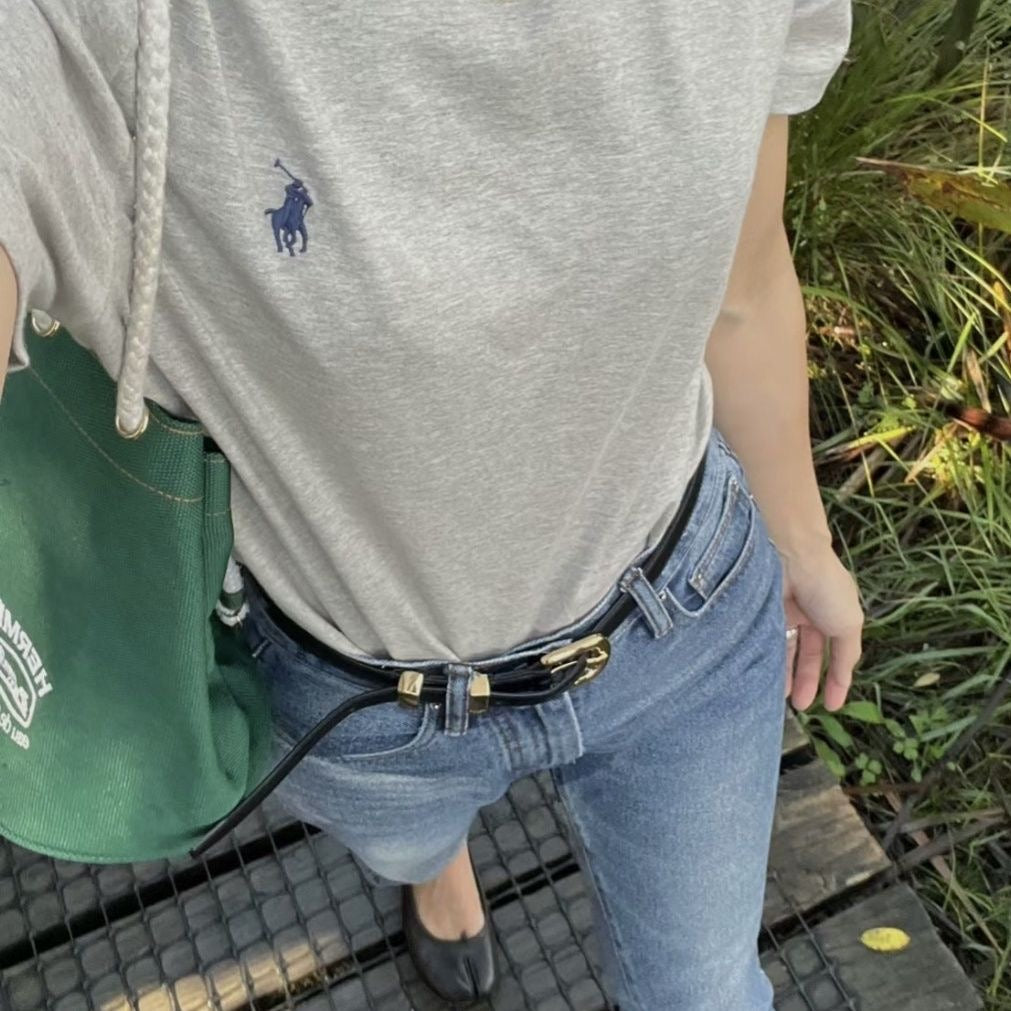 【tops】3色ラウンドネックTシャツF7628