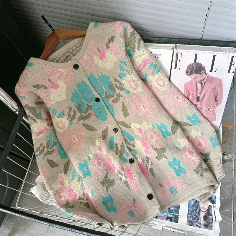 【outer】ニットカーデ M25549