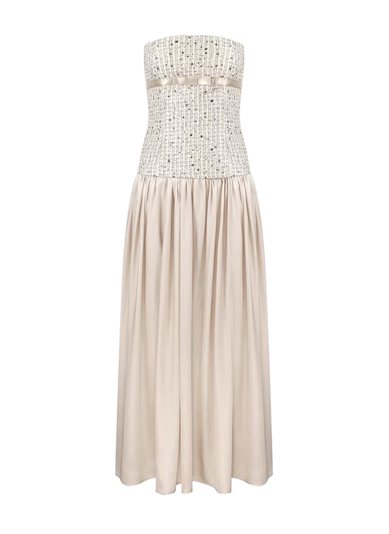 【dress】ロングチューブワンピース Q8461