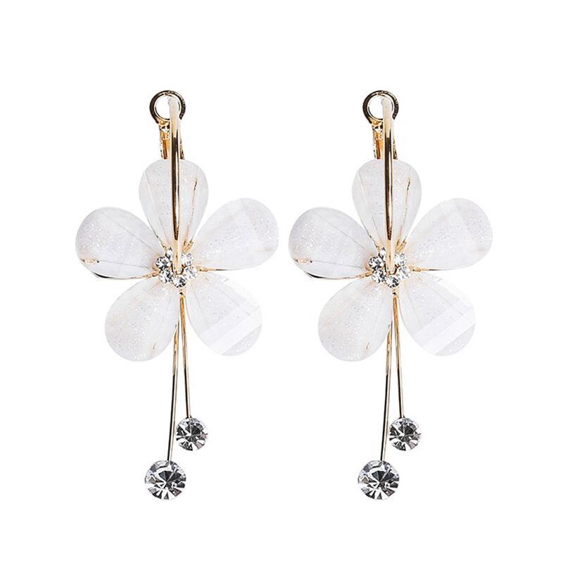 【小物】存在感 気質スウィート花形フリンジピアスアクセサリー