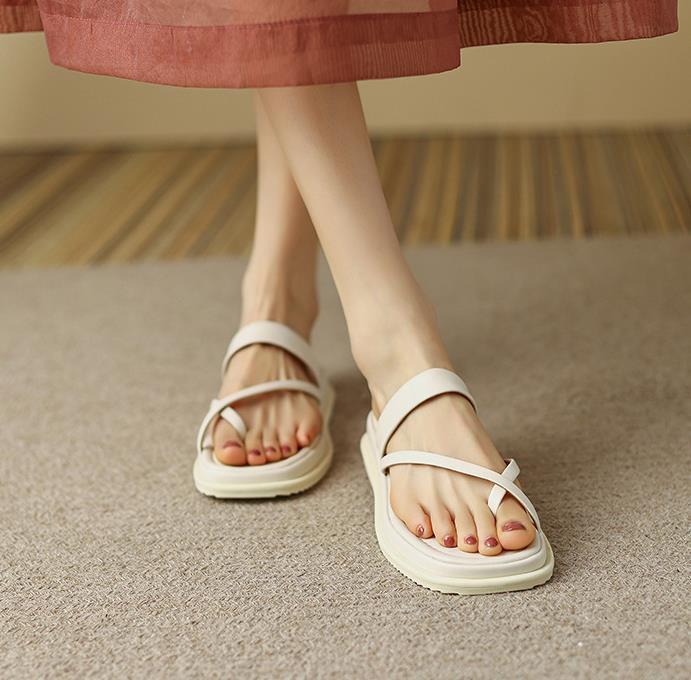 【shoes】2色無地スリッパF7500