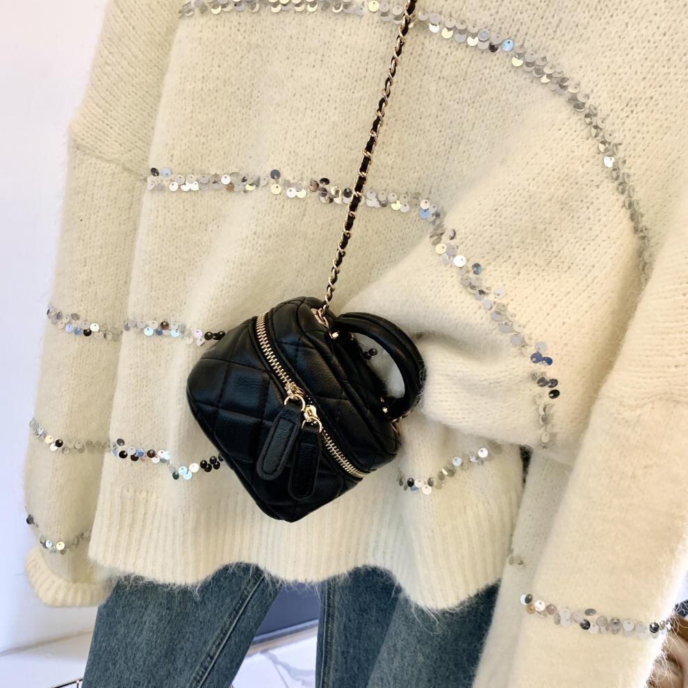 【tops】スパンコールニットセーター M29252