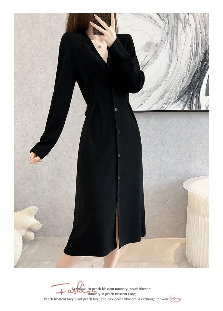 【dress】ニットワンピース M25381