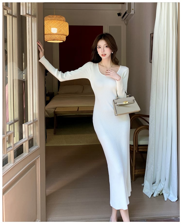 【dress】ニットワンピース M25332