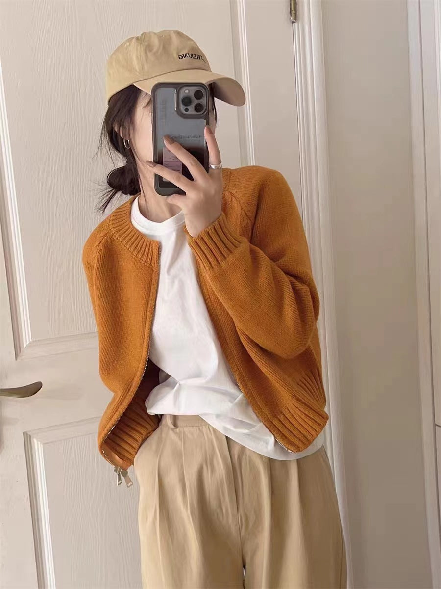 【outer】ニットカーディガンG23681