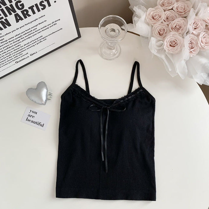 【tops】4色カップ付きキャミソールF7684