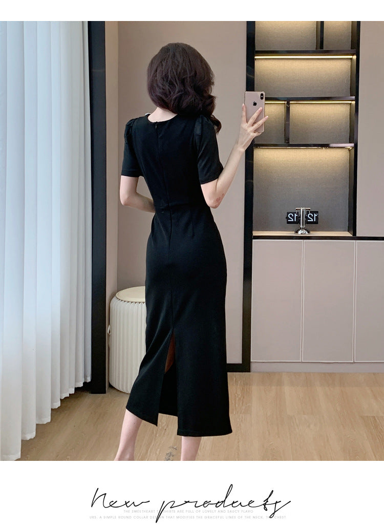 【dress】ダイヤモンド体型カバーデートワンピースG21973