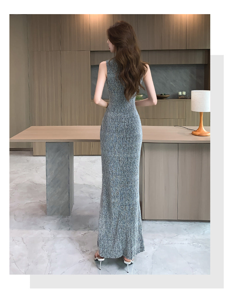 【dress】ノースリーブタイトデートワンピースG21714