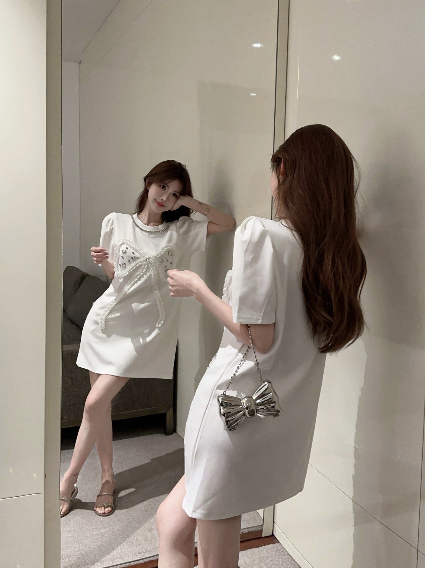 【dress】カジュアルTシャツワンピースG22822