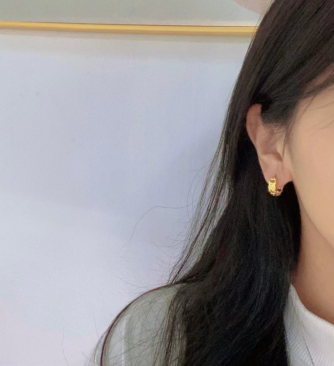 【小物】透かし彫りピアスアクセサリーG21653