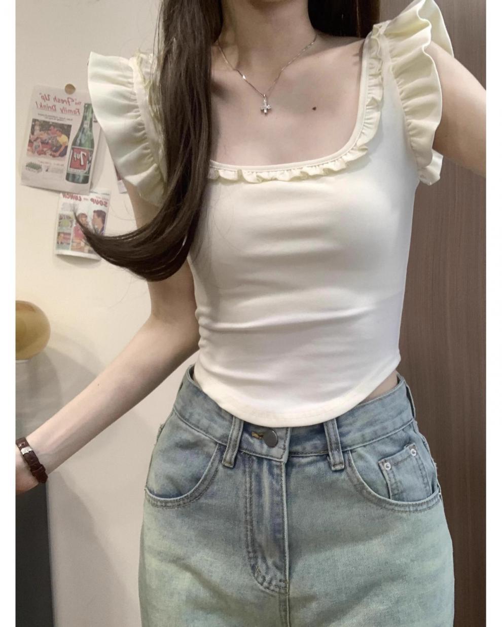 【tops】フレンチスリーブTシャツG22161