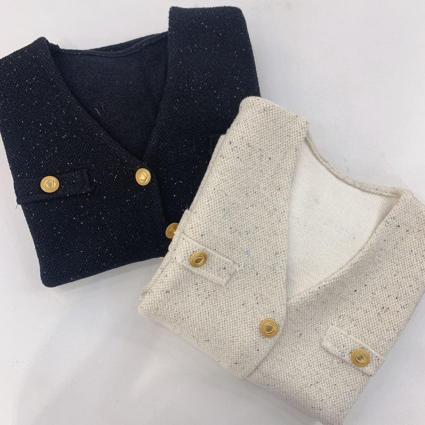 【outer】VネックニットカーディガンG23242