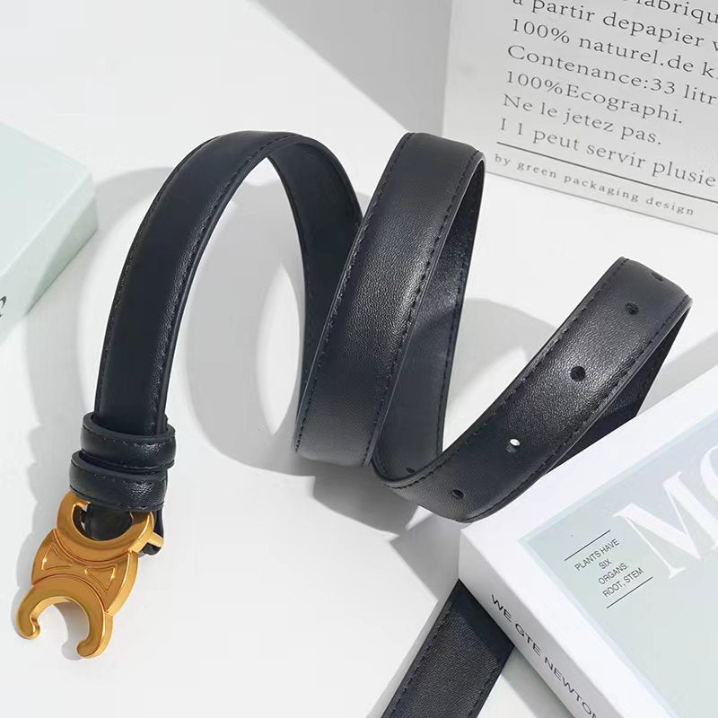 【小物】シンプルデザイン人気ベルトF7659