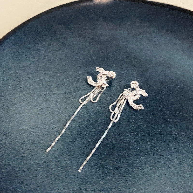 【小物】フリンジピアスG23431