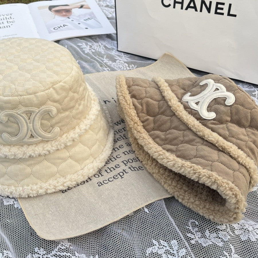 【小物】3色秋冬ニットサファリハットF8396