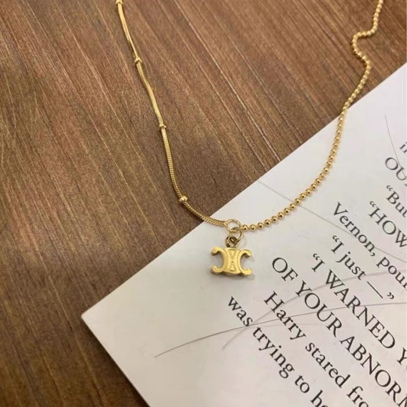 【小物】ファッションネックレスアクセサリーF7656