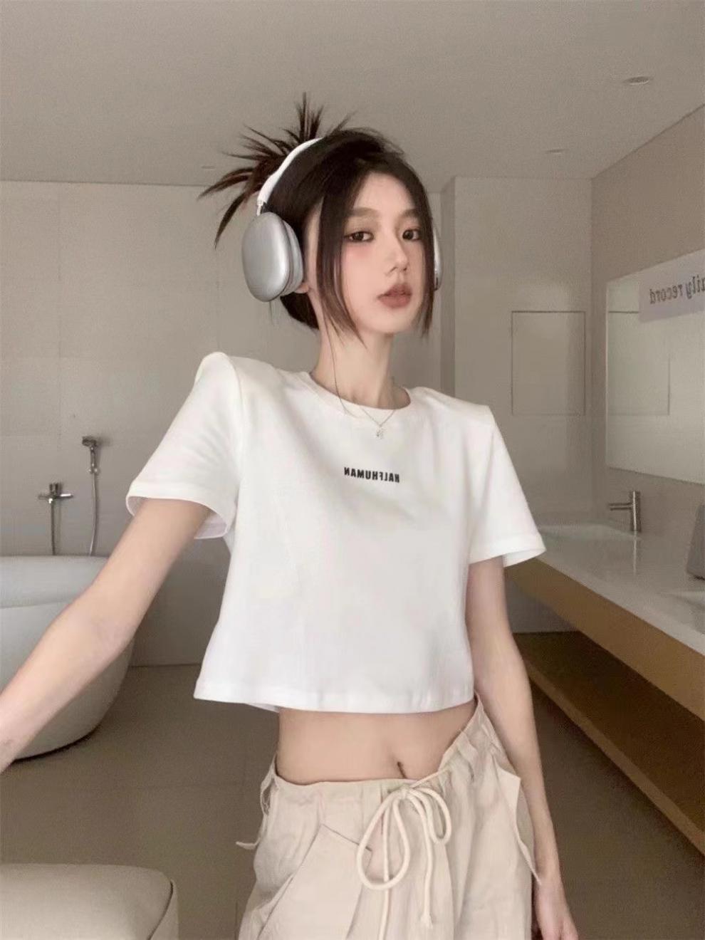 【tops】ハート柄TシャツG22036