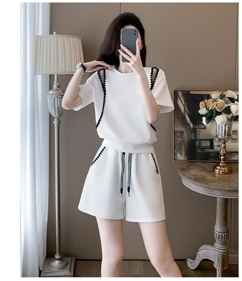 【set】Tシャツ+ショートパンツ2点セットG22410