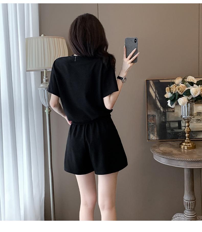 【set】Tシャツ+ショートパンツ2点セットG22410