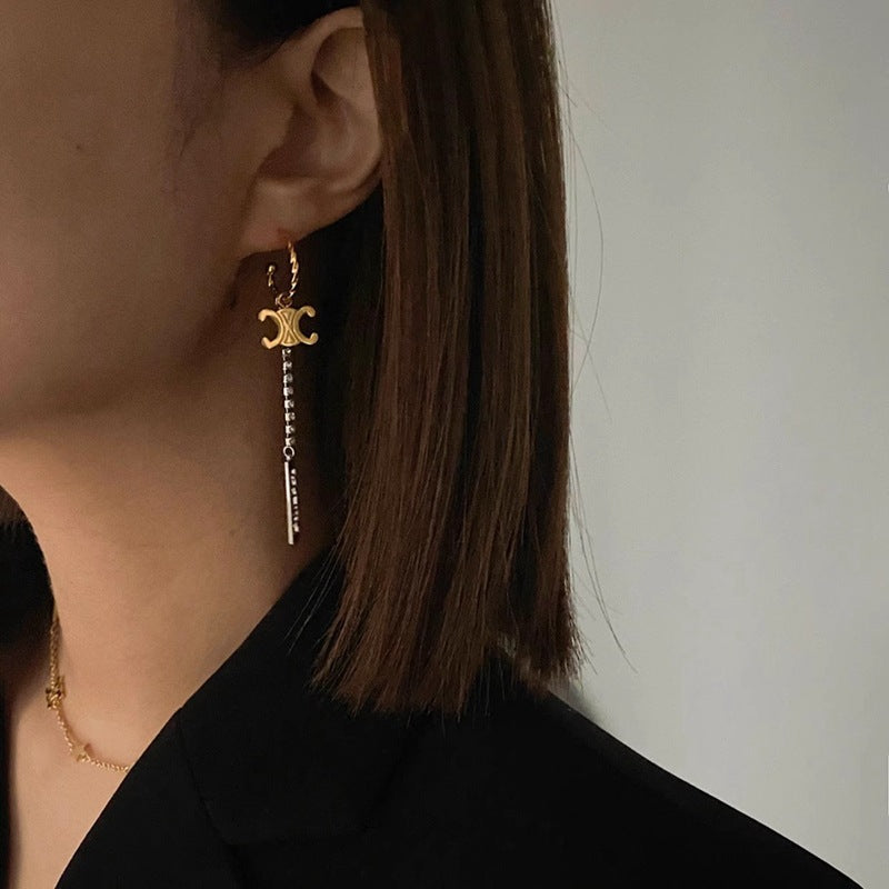 【小物】ダイヤモンドパールピアスアクセサリーG22201