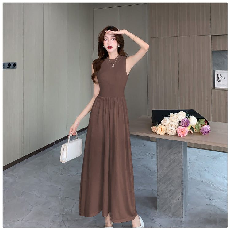 【dress】体型カバーニットキャミワンピースG21963