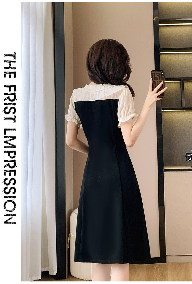 【dress】大きいサイズ切り替えデートワンピースG21828