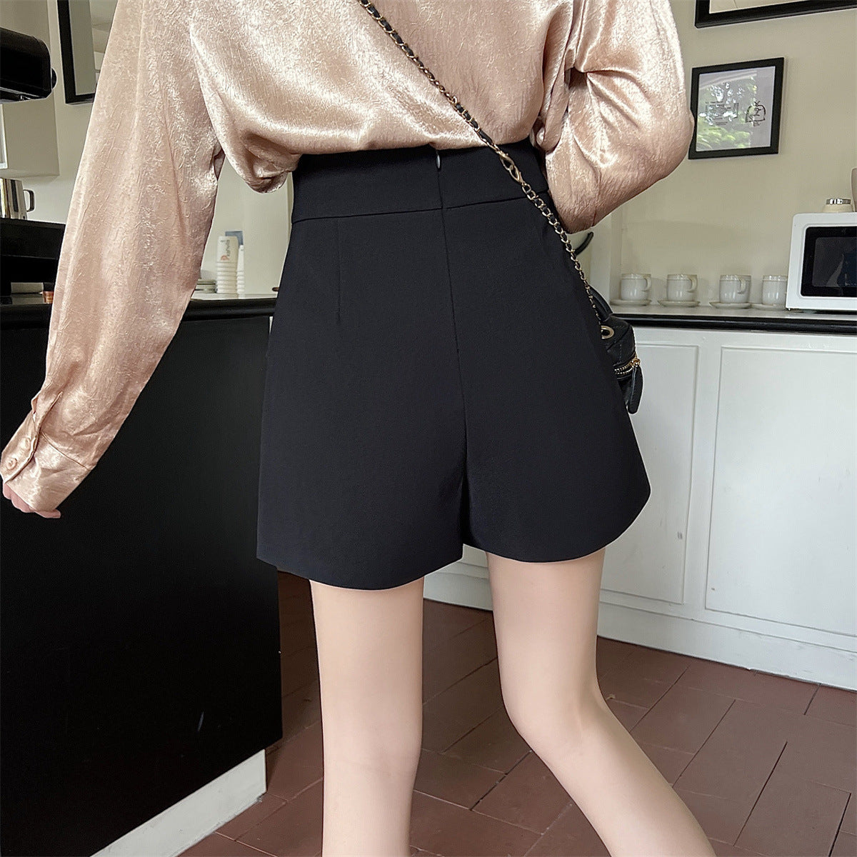 【bottoms】スーツショートパンツG22473