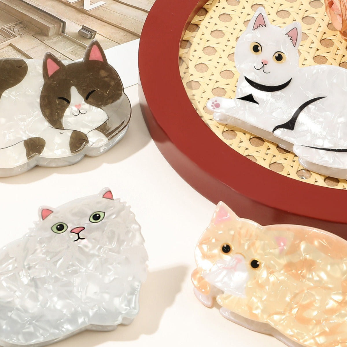 【小物】可愛いヘアクリップアクセサリーF7612