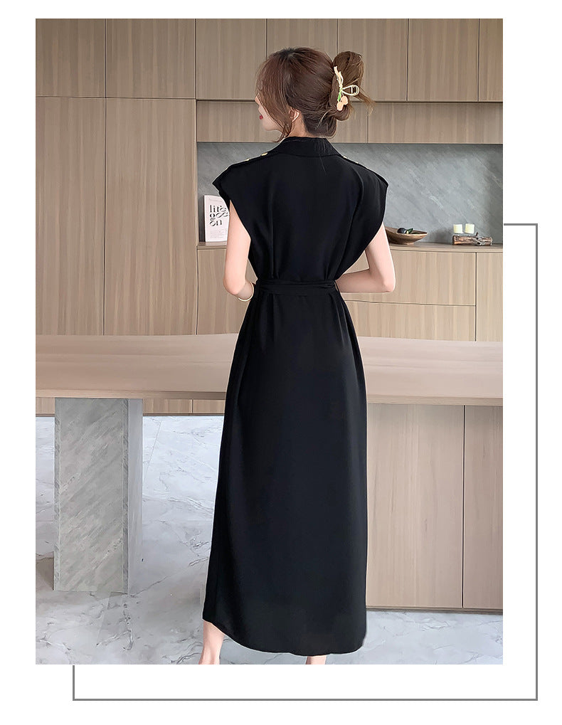 【dress】ファッションVネックワンピースG22405