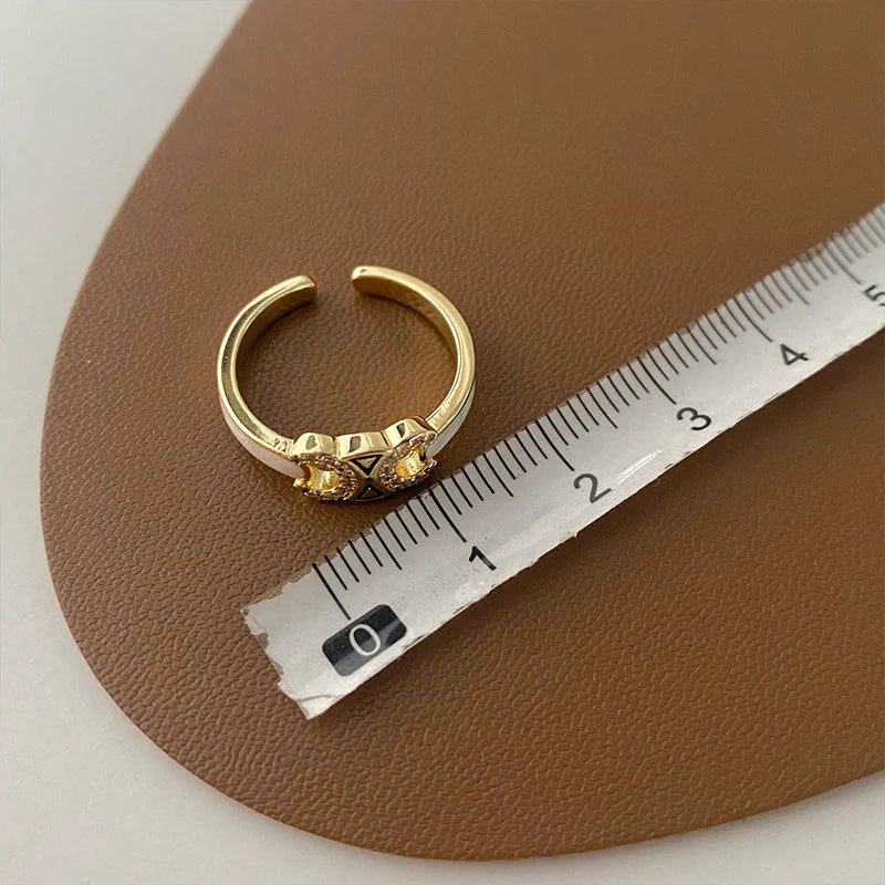 【小物】キラキラおしゃれ指輪アクセサリーG21659