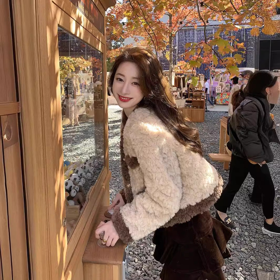 【outer】秋冬ふわふわコートF8403