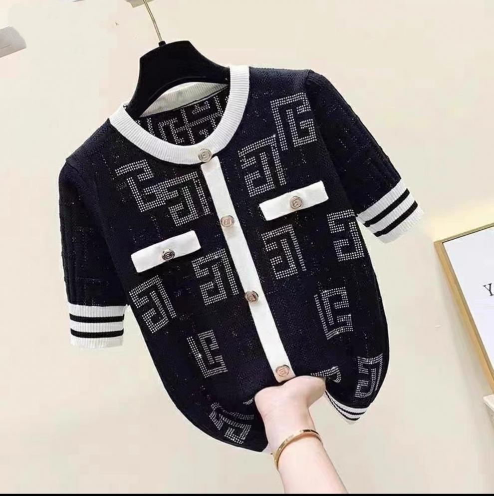 【tops】合わせやすいニットTシャツG21944