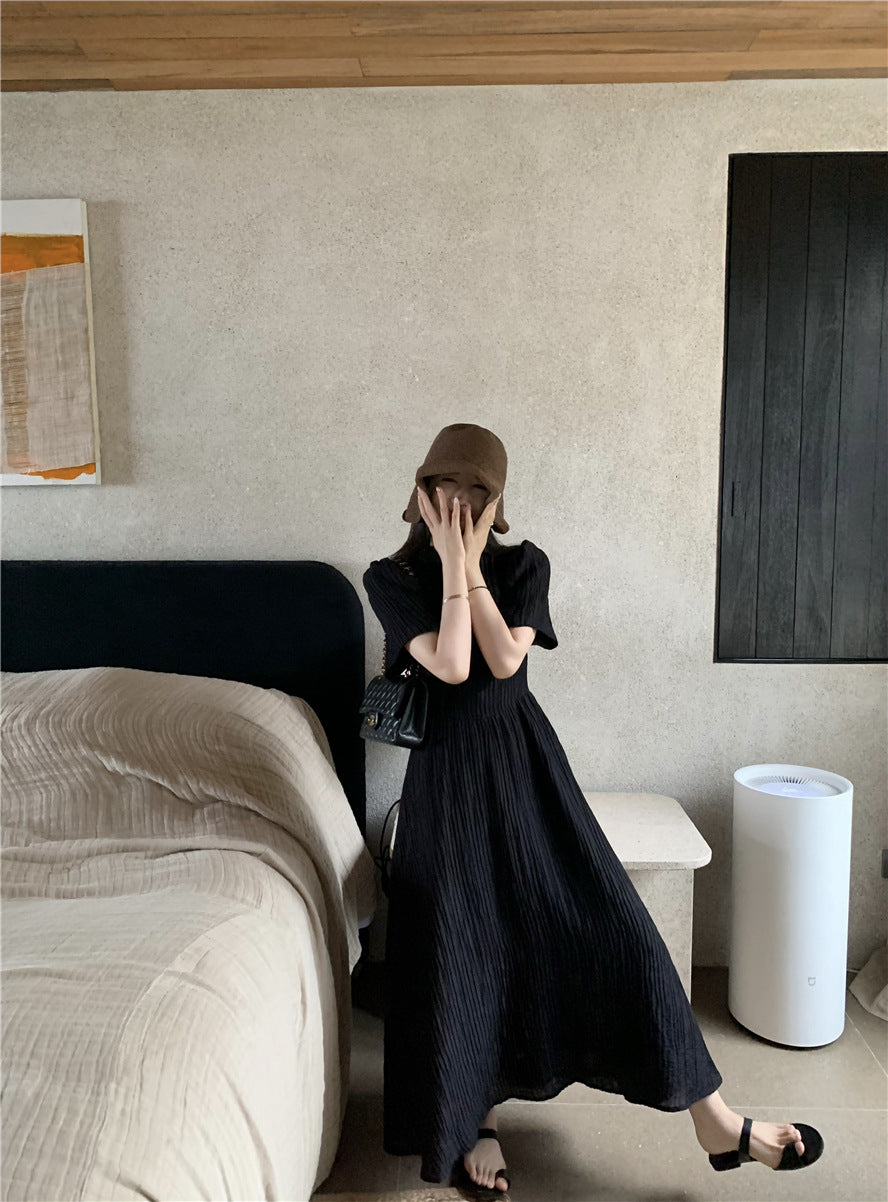 【dress】スタンドネックデートワンピースG21974