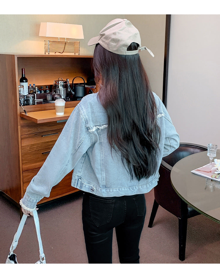 【outer】デザインデニムジャケットG22703