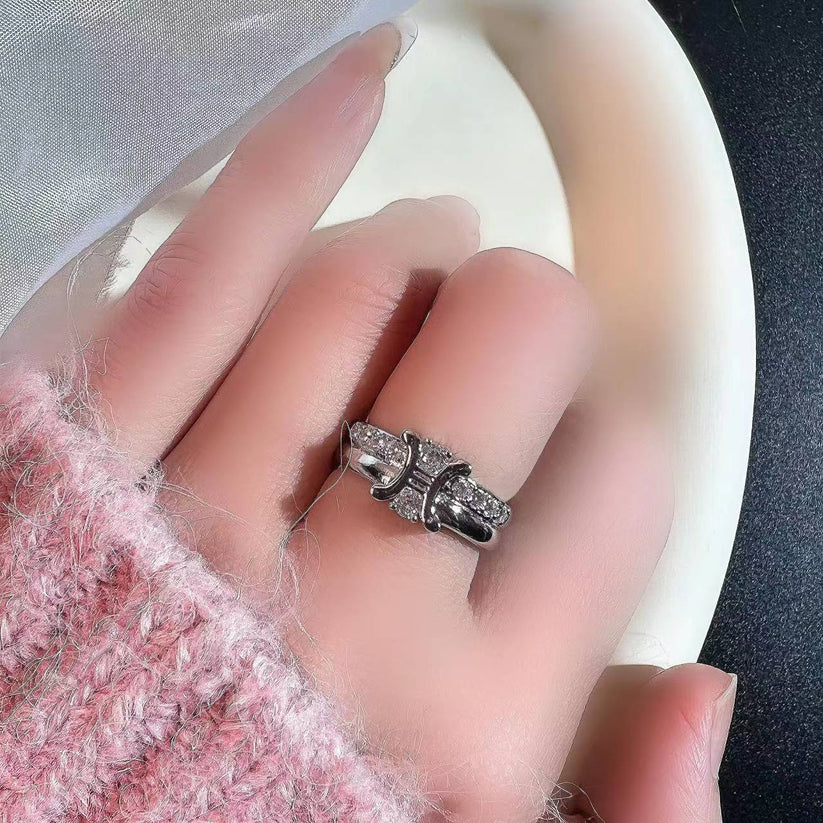 【小物】2点セット指輪アクセサリーF8410