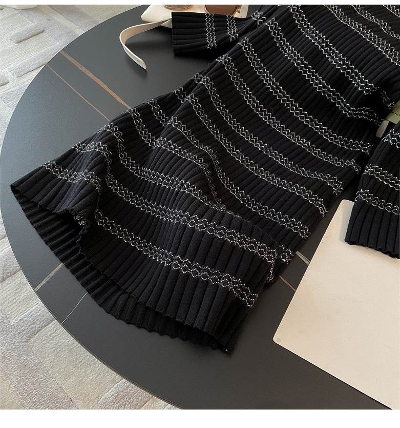 【dress】タイトニットワンピースG23076