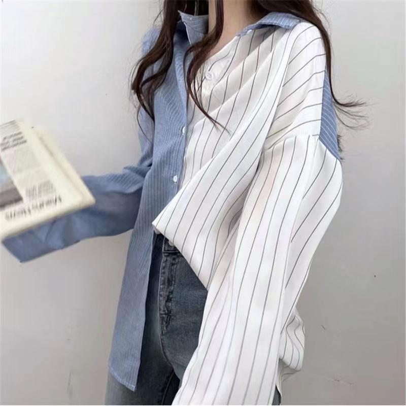 【tops】ストライプ柄シャツG22996