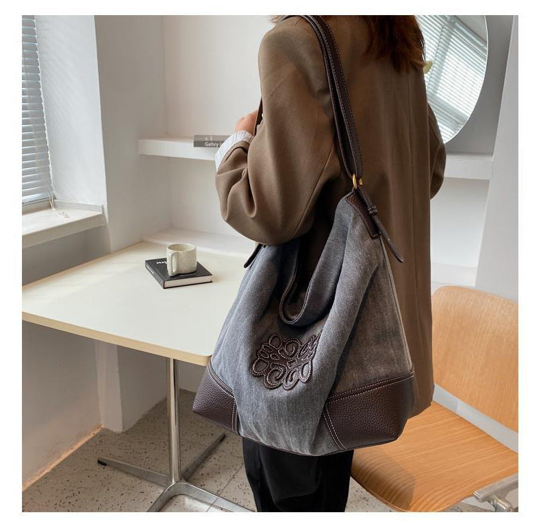 【小物】大容量ショルダーバッグG21771