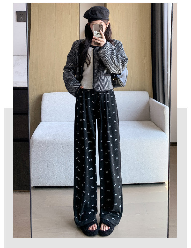 【bottoms】3色ガウチョパンツF8292