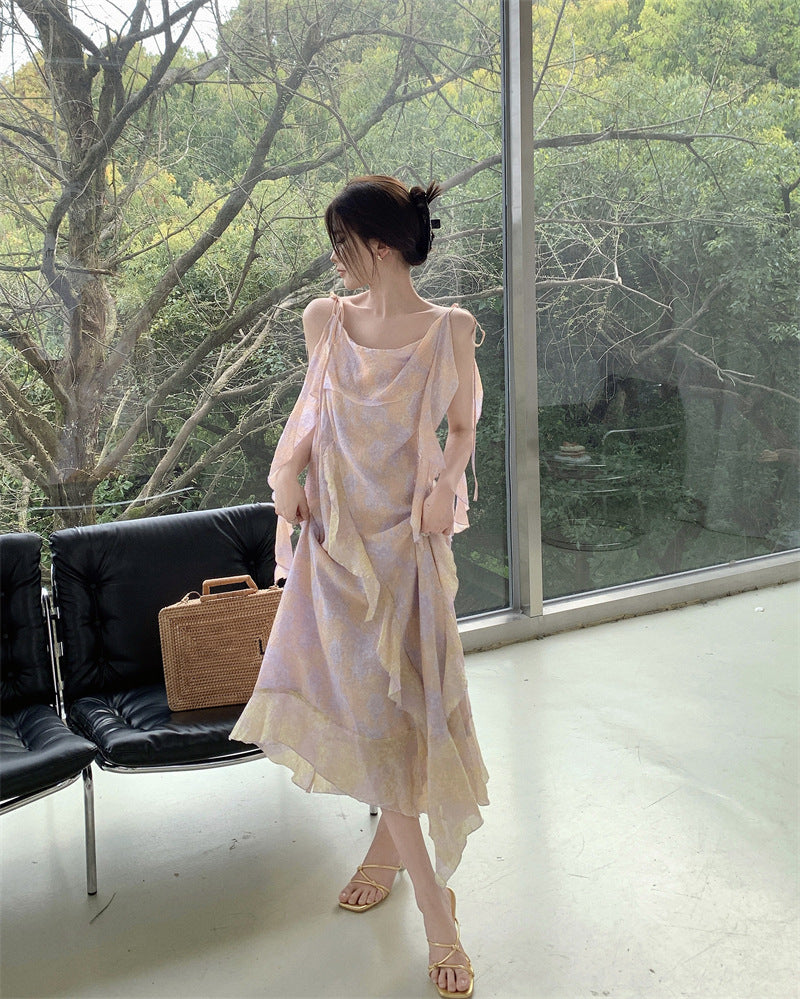 【dress】フランス風デートキャミワンピースG21821