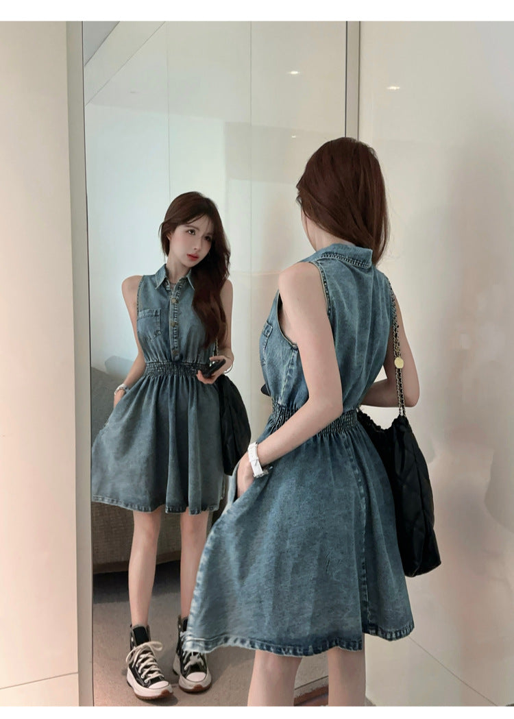 【dress】ノースリーブデートワンピースG22150