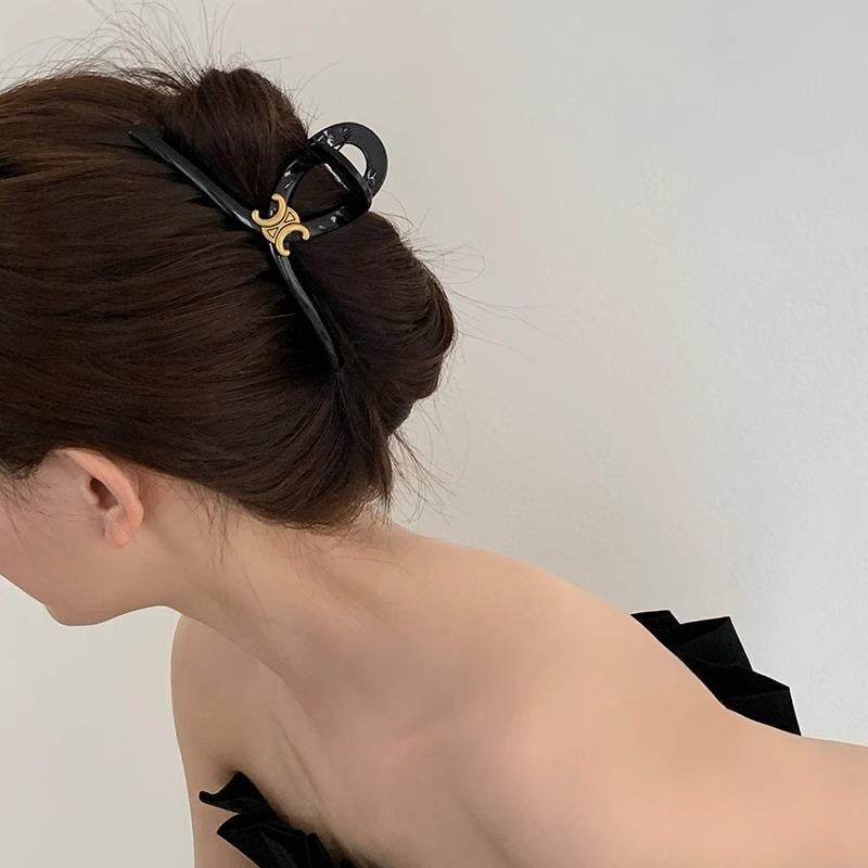 【小物】5色ヘアクリップアクセサリーF7926