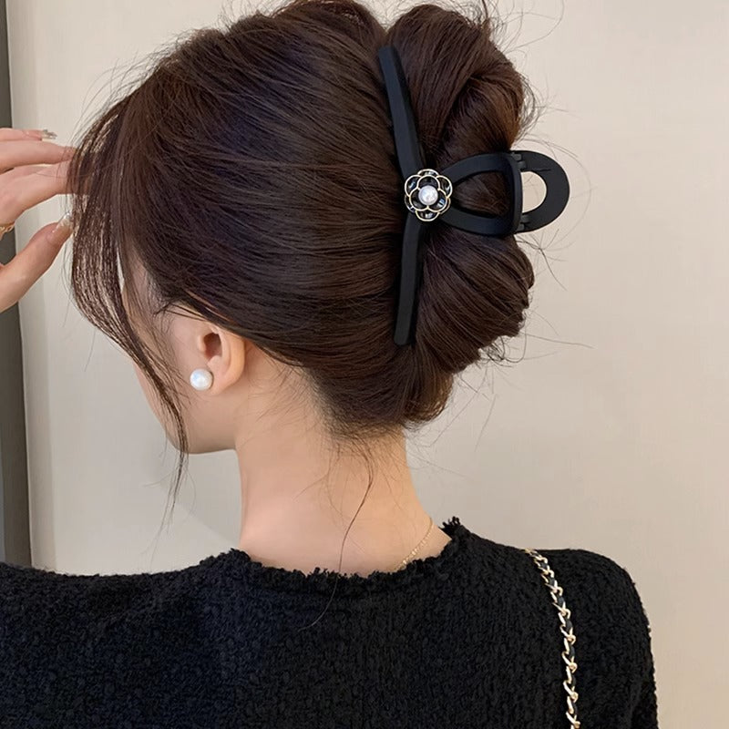 【小物】花柄ヘアクリップアクセサリーF7921