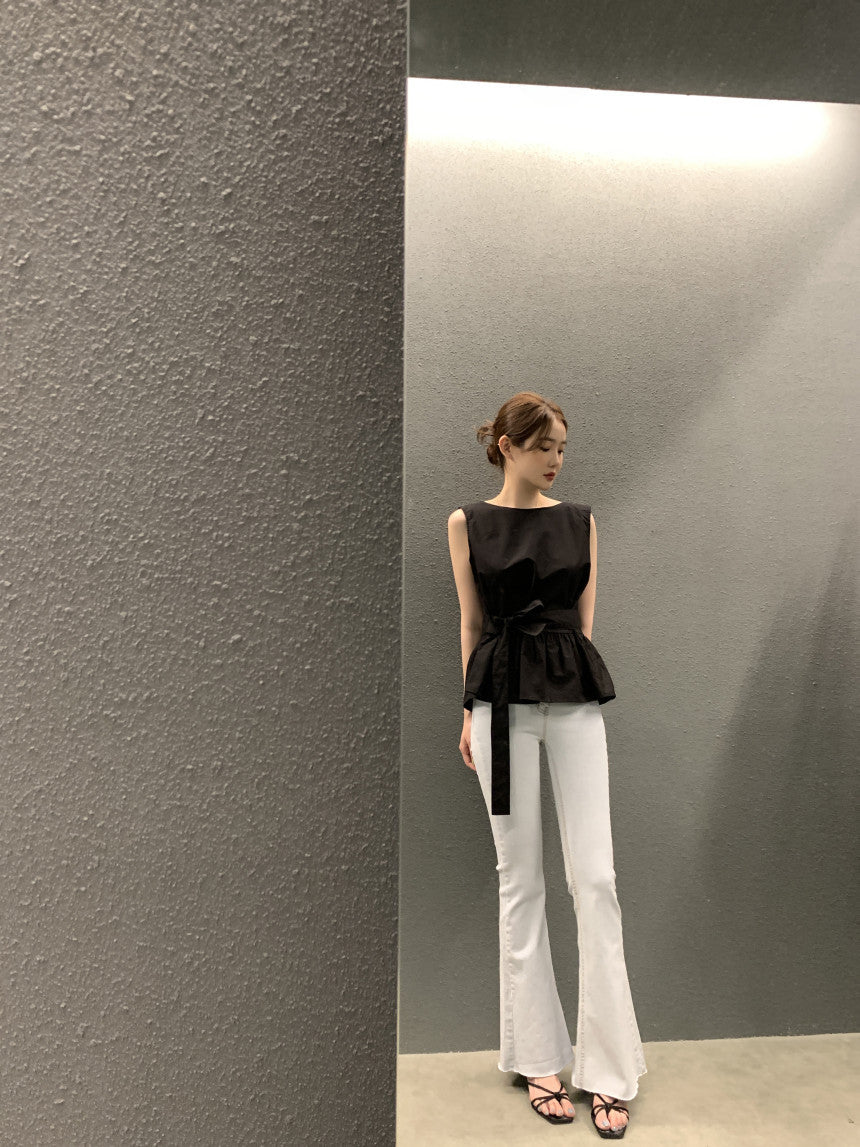 【tops】ノースリーブブラウスG22127