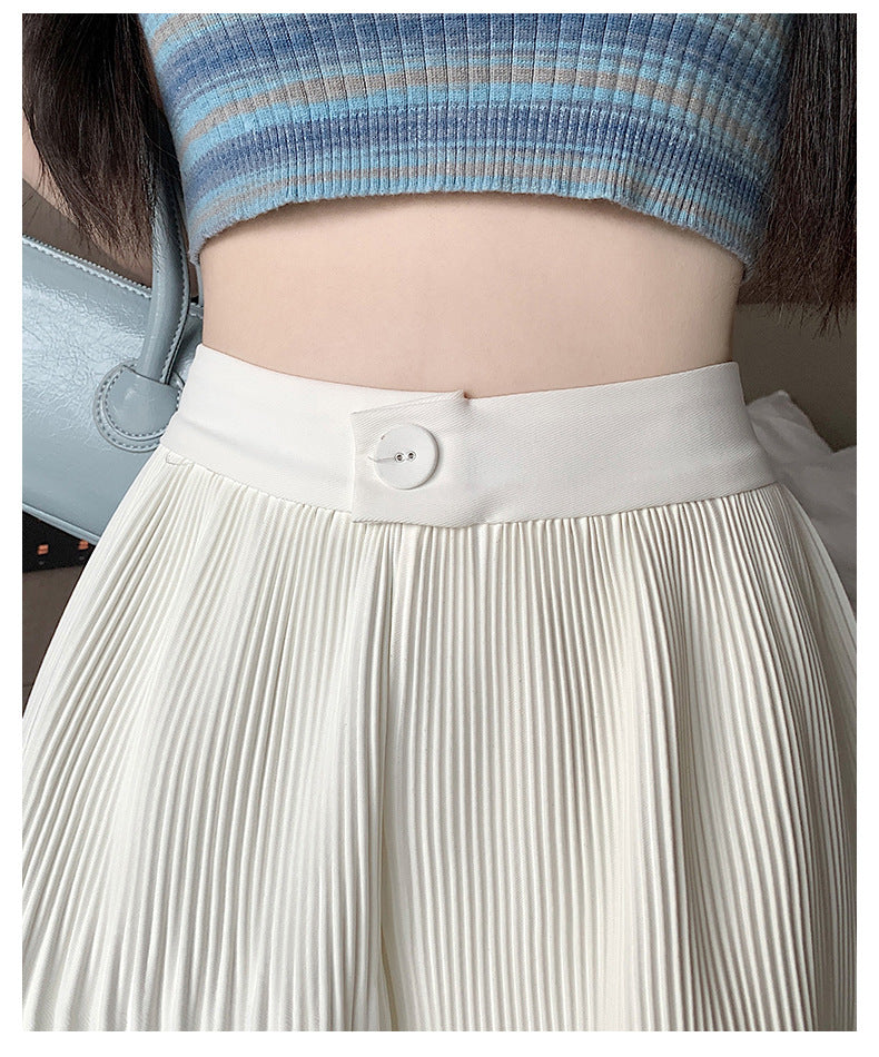 【bottoms】AラインシフォンショートパンツG22468