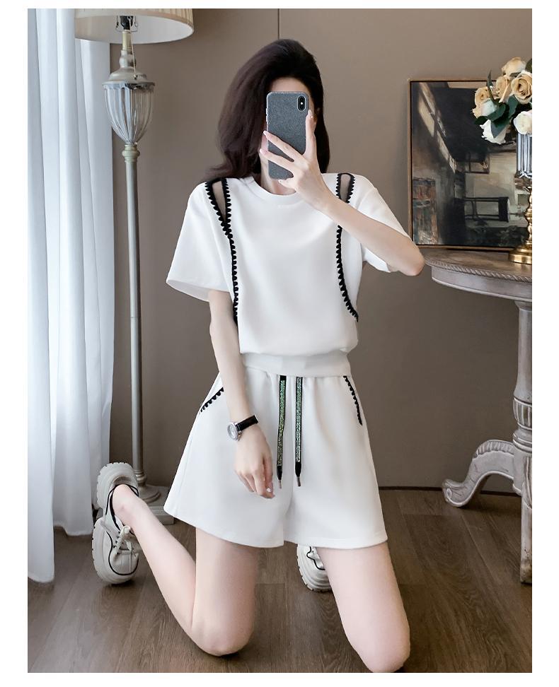 【set】Tシャツ+ショートパンツ2点セットG22410