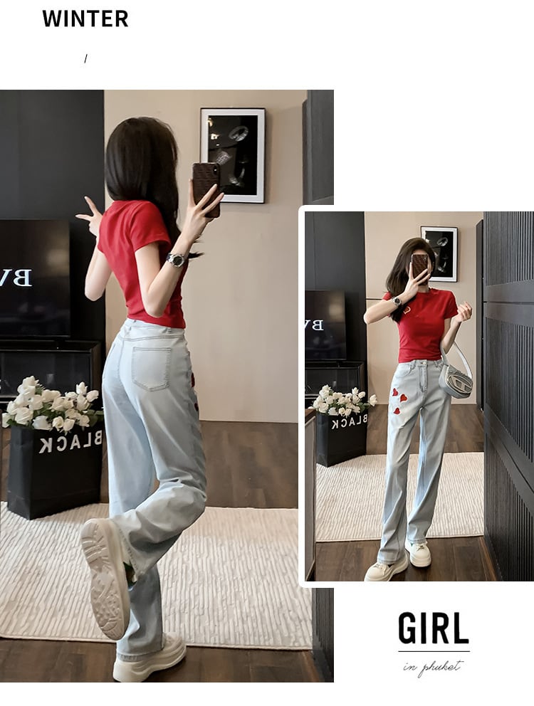 【bottoms】デニムパンツG20415