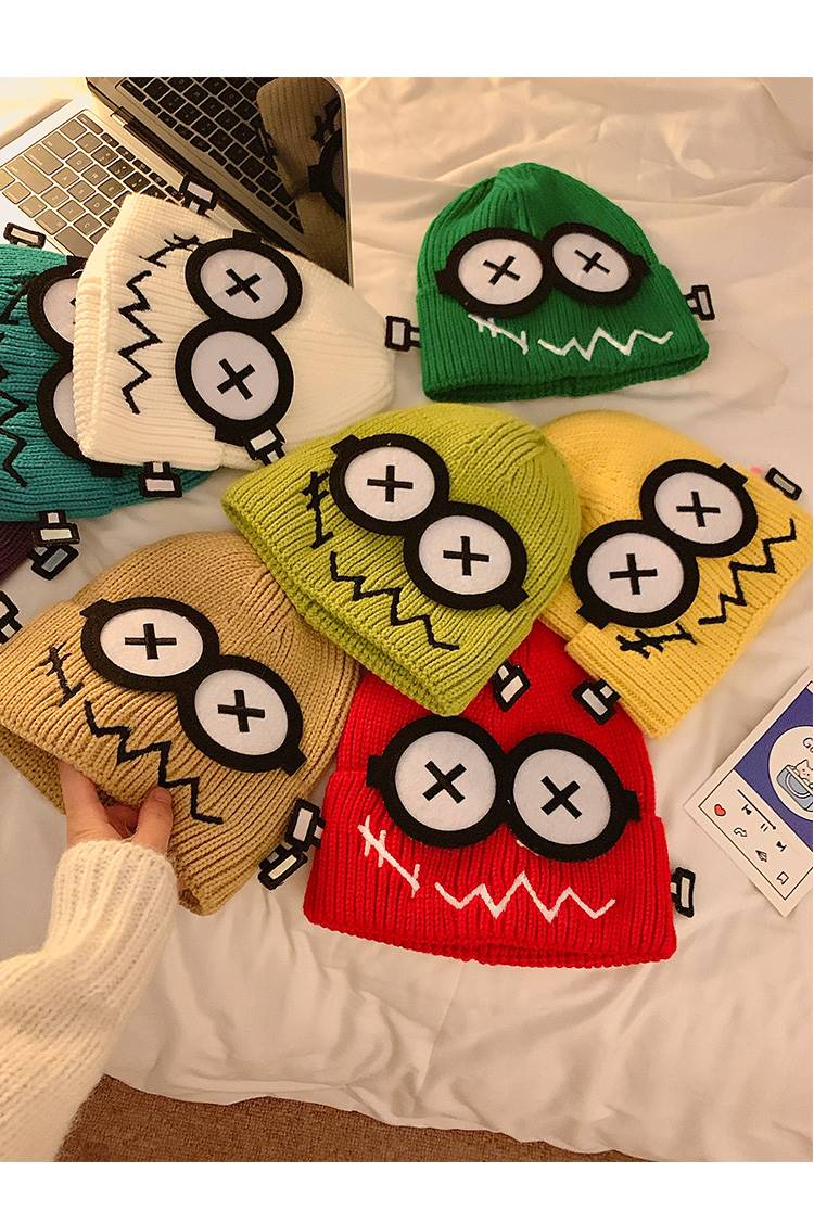 【小物】カートゥーンニット帽子G23561