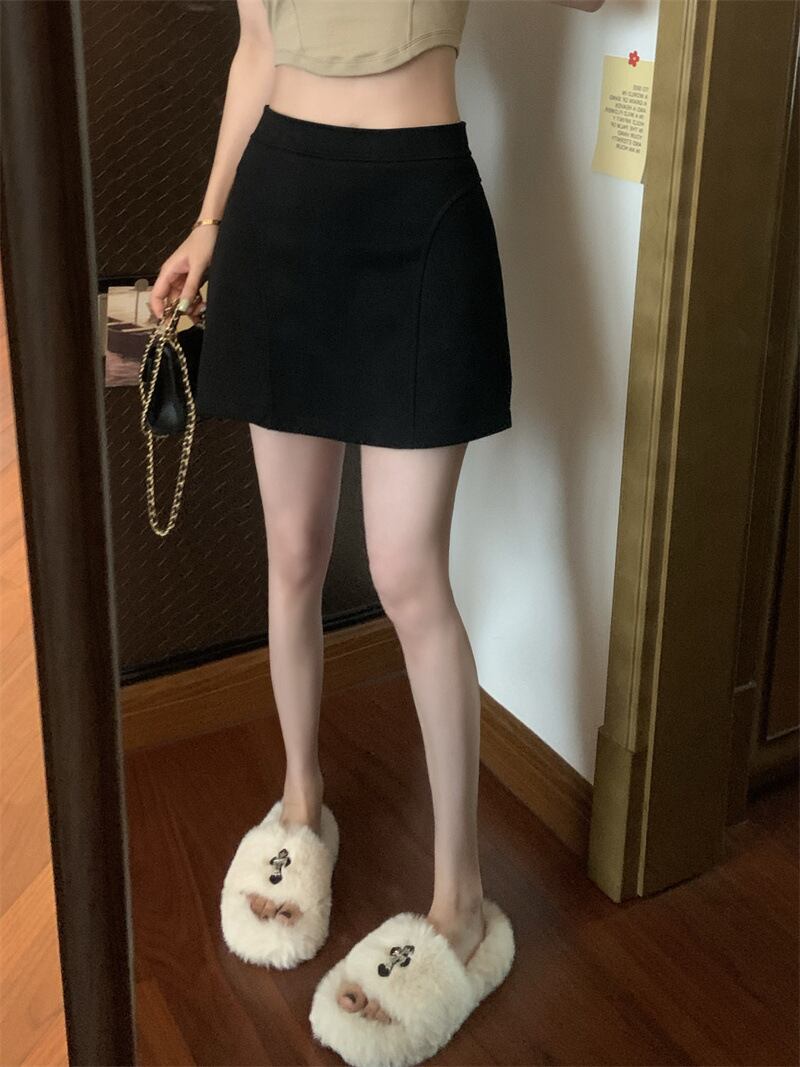 【bottoms】INS風AラインスカートG20183