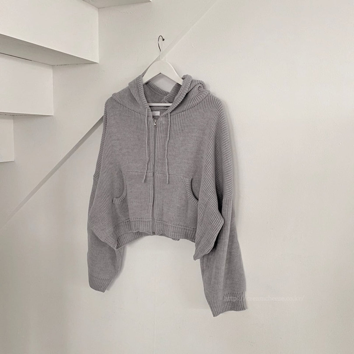 【outer】ファスナーニットカーデ M26115